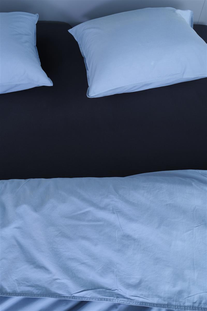 Beddinghouse topper hoeslaken jersey marine blauw