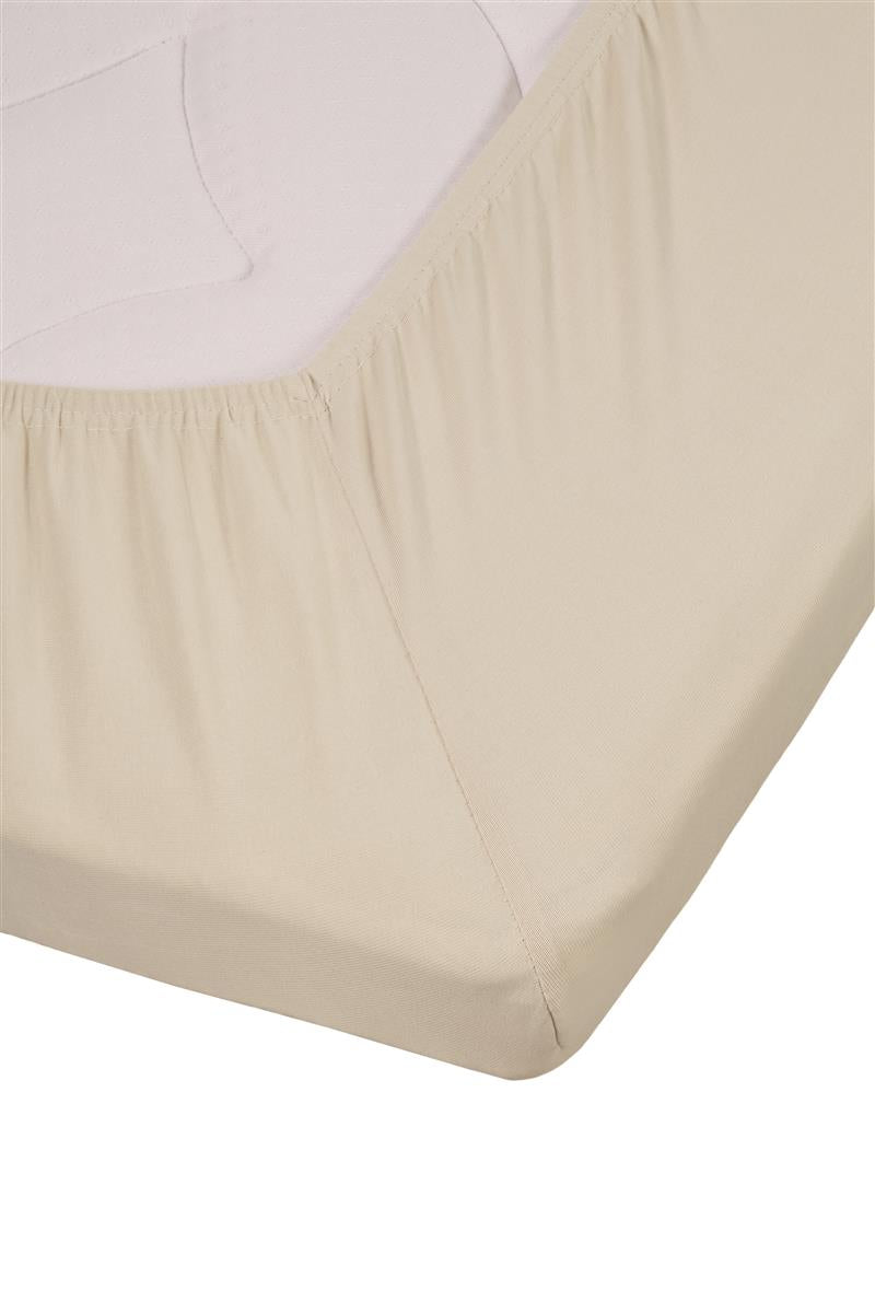 Beddinghouse split topper hoeslaken jersey stretch natural