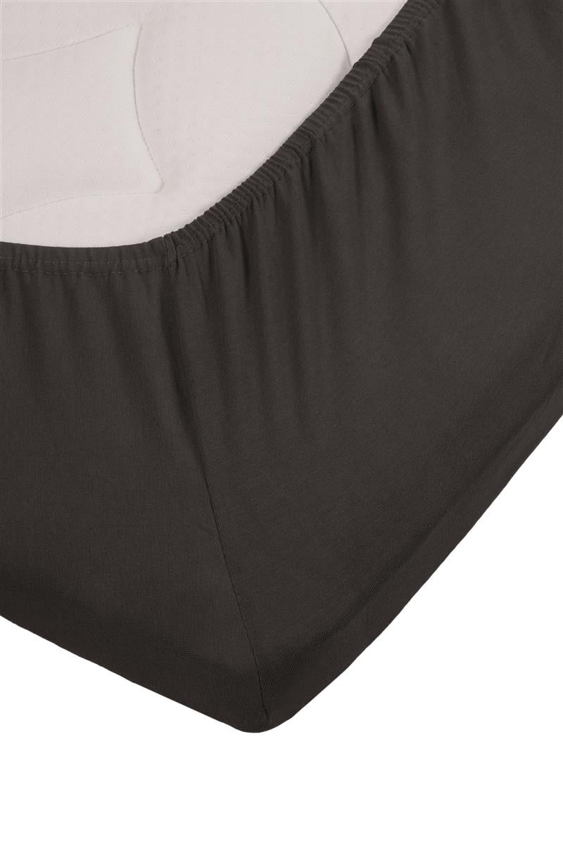 Beddinghouse split topper hoeslaken jersey stretch anthracite