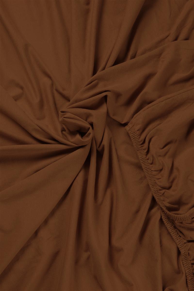 Beddinghouse split topper hoeslaken jersey terra