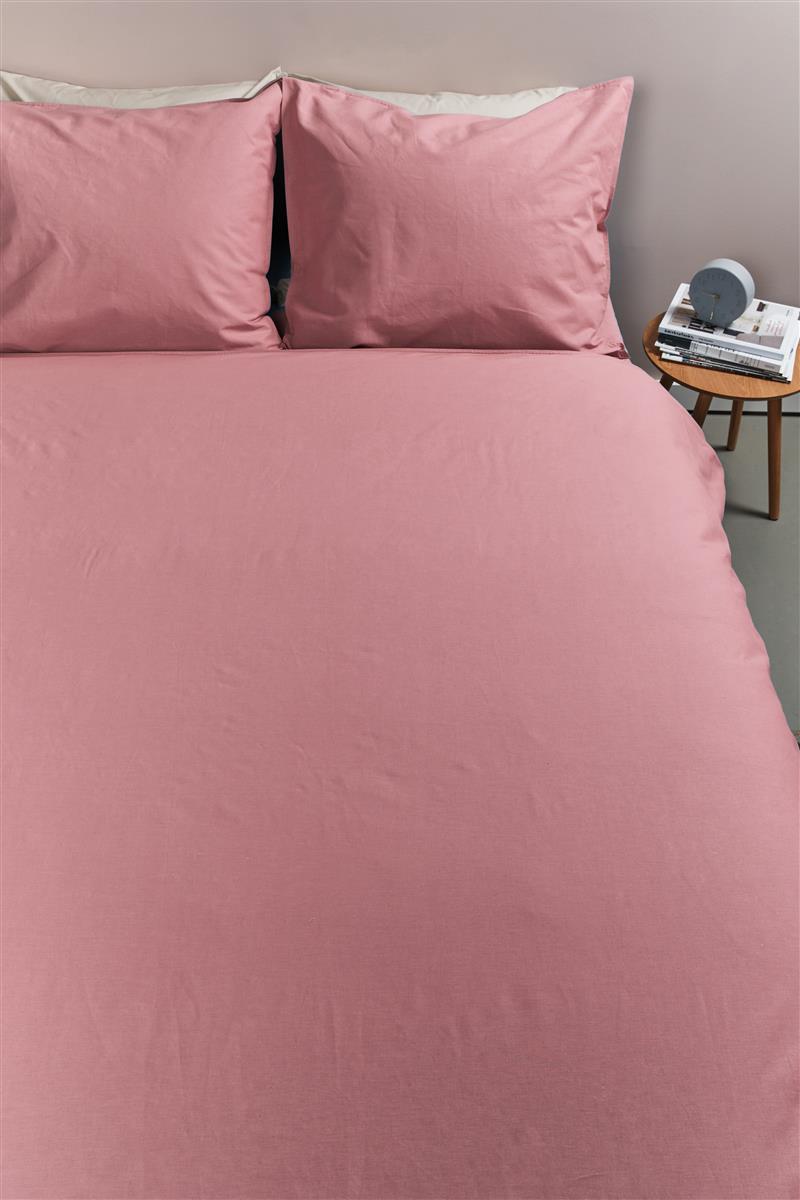 Ambiante Dekbedovertrek Katoen Roze