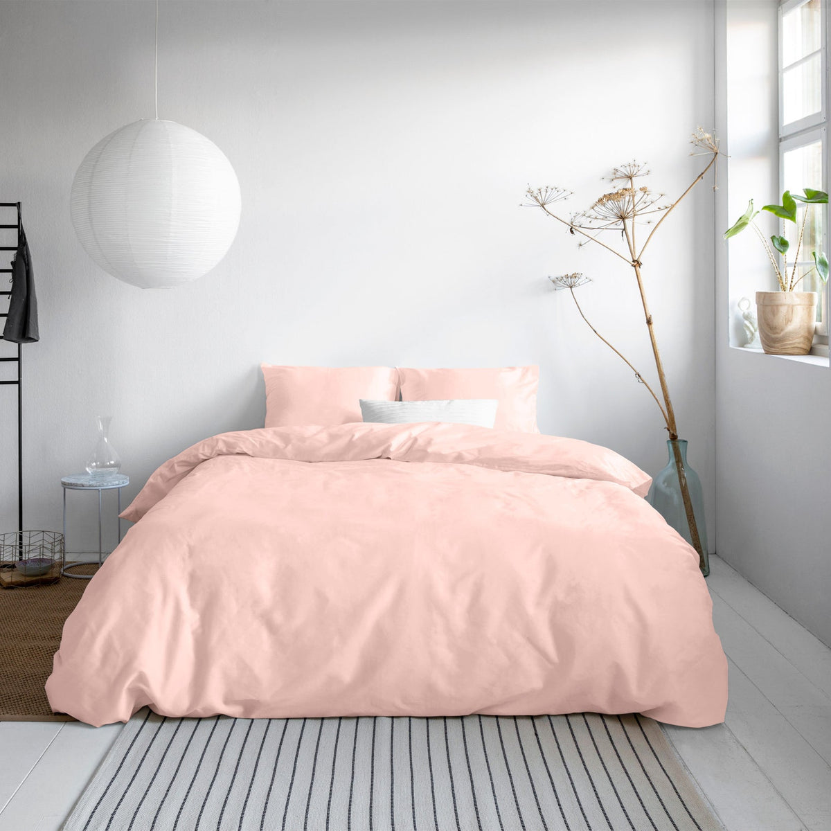 Primaviera Deluxe Dekbedovertrek Satijn Uni Roze