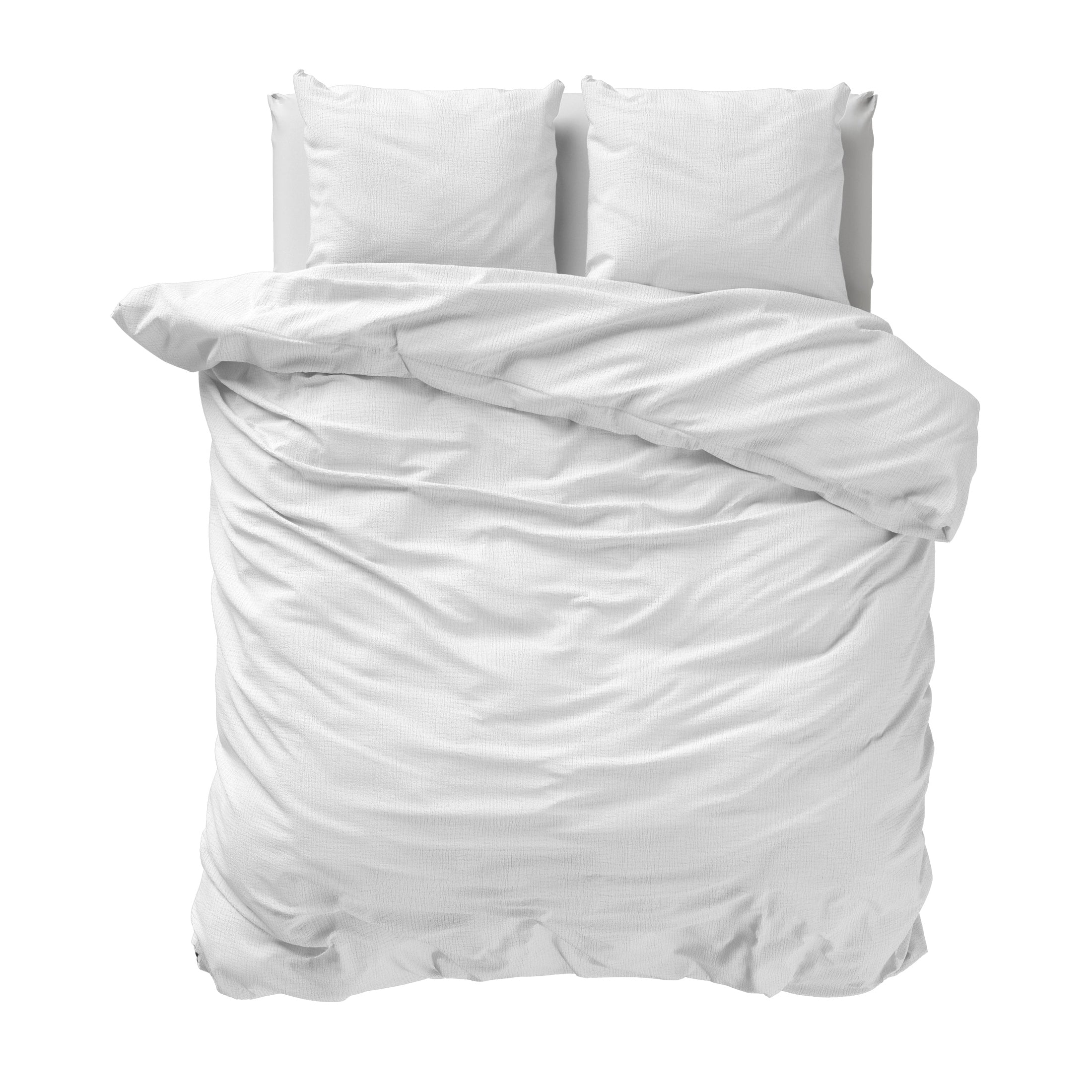 Housse de couette Dreamhouse Tetra Muslin Blanc