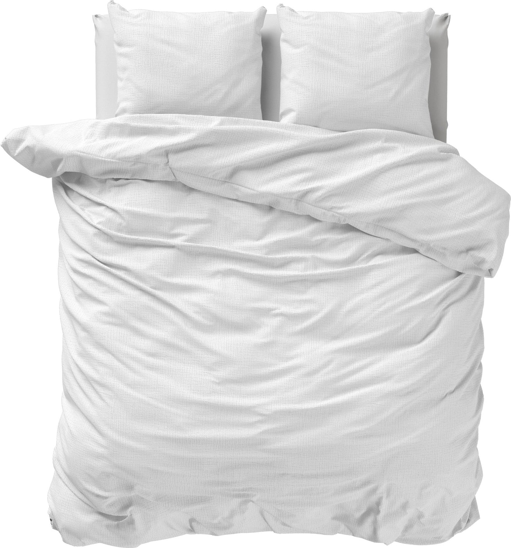 Housse de couette Dreamhouse Tetra Muslin Blanc