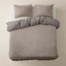 Sleeptime Dekbedovertrek Fleece Art Taupe