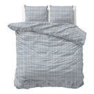 Sleeptime Dekbedovertrek Flanel Seva Blauw
