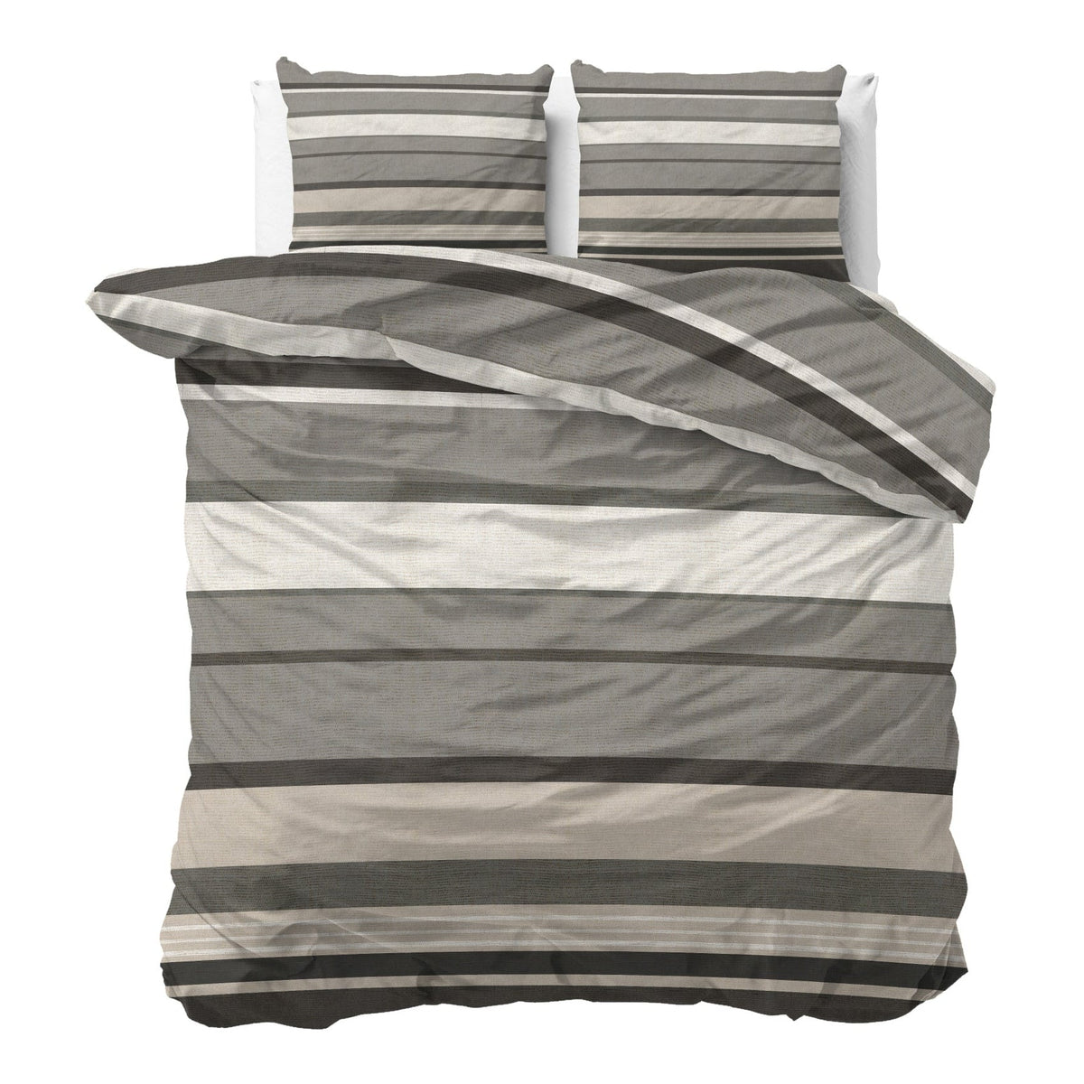 Sleeptime Dekbedovertrek Flanel Zuma Taupe
