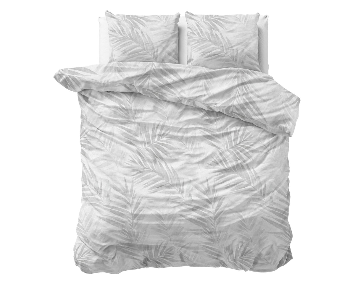 Sleeptime Dekbedovertrek Flanel Venza Grijs