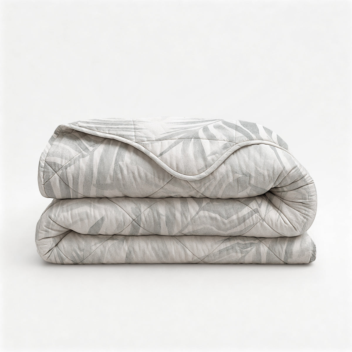 Sleeptime lazy dekbed Katoen Vinto Wit/Grijs
