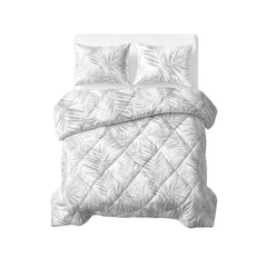 Sleeptime Lazy Dekbed Katoen Vinto Wit/Grijs