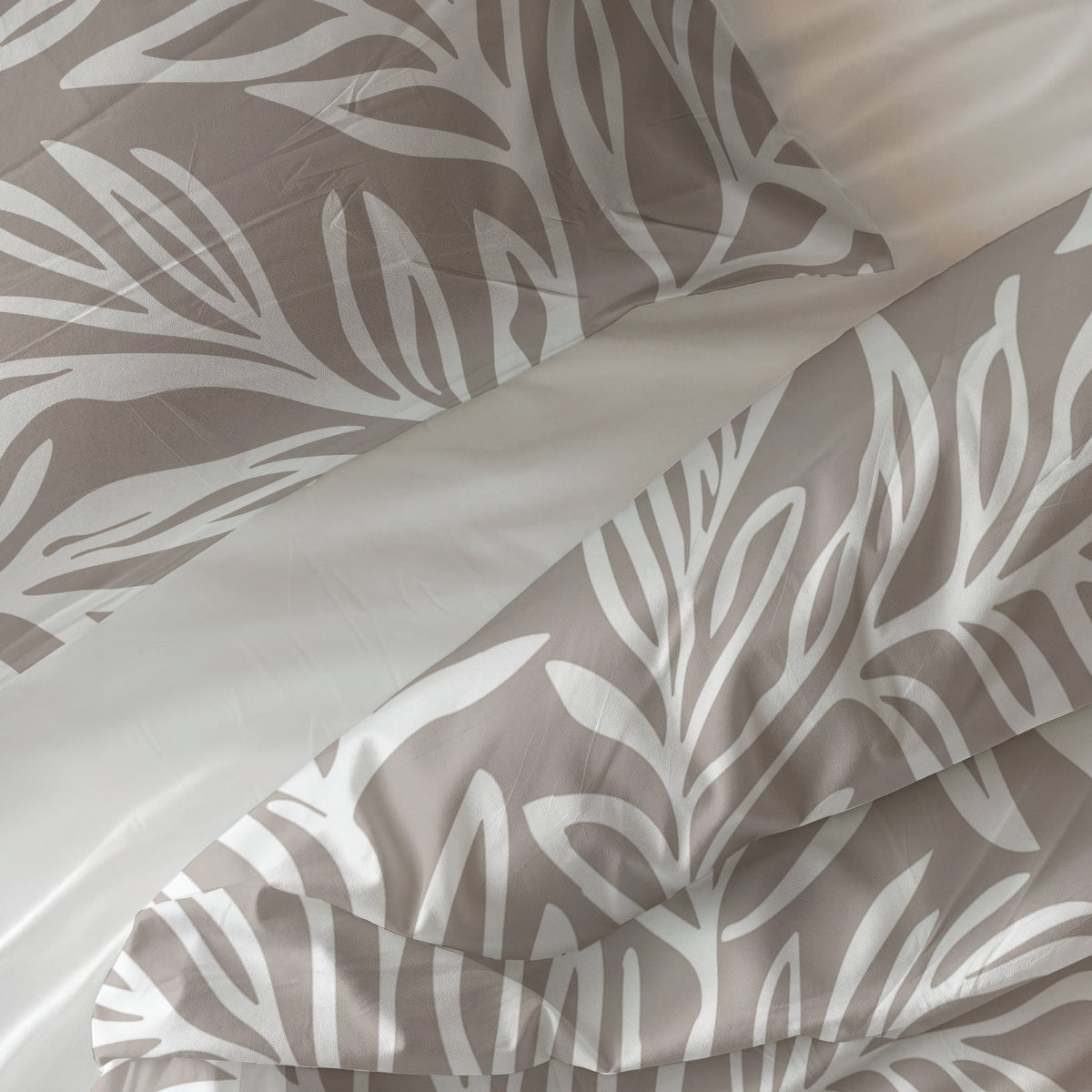 Sleeptime Dekbedovertrek Katoen Breeze Taupe