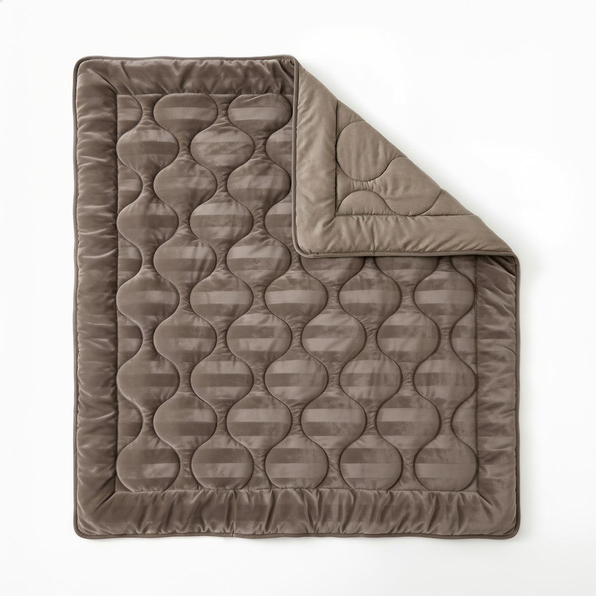 Sleeptime lazy dekbed Hotel Velvet Taupe