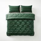 Sleeptime lazy dekbed Hotel Velvet Donker Groen