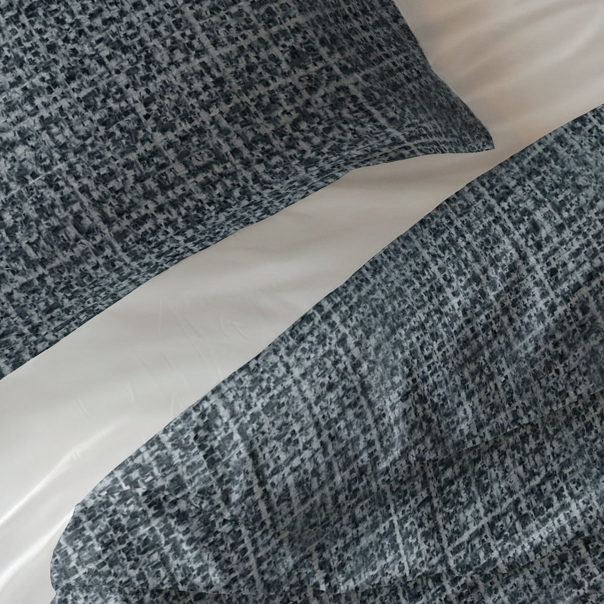Sleeptime Dekbedovertrek Katoen Vintage Blauw