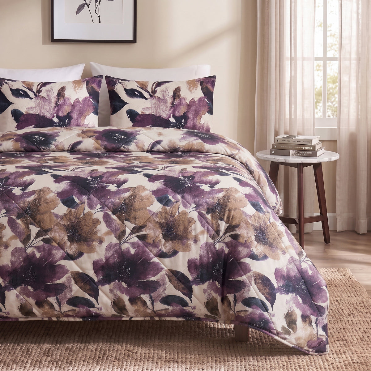 Dreamhouse lazy dekbed Lena Paars