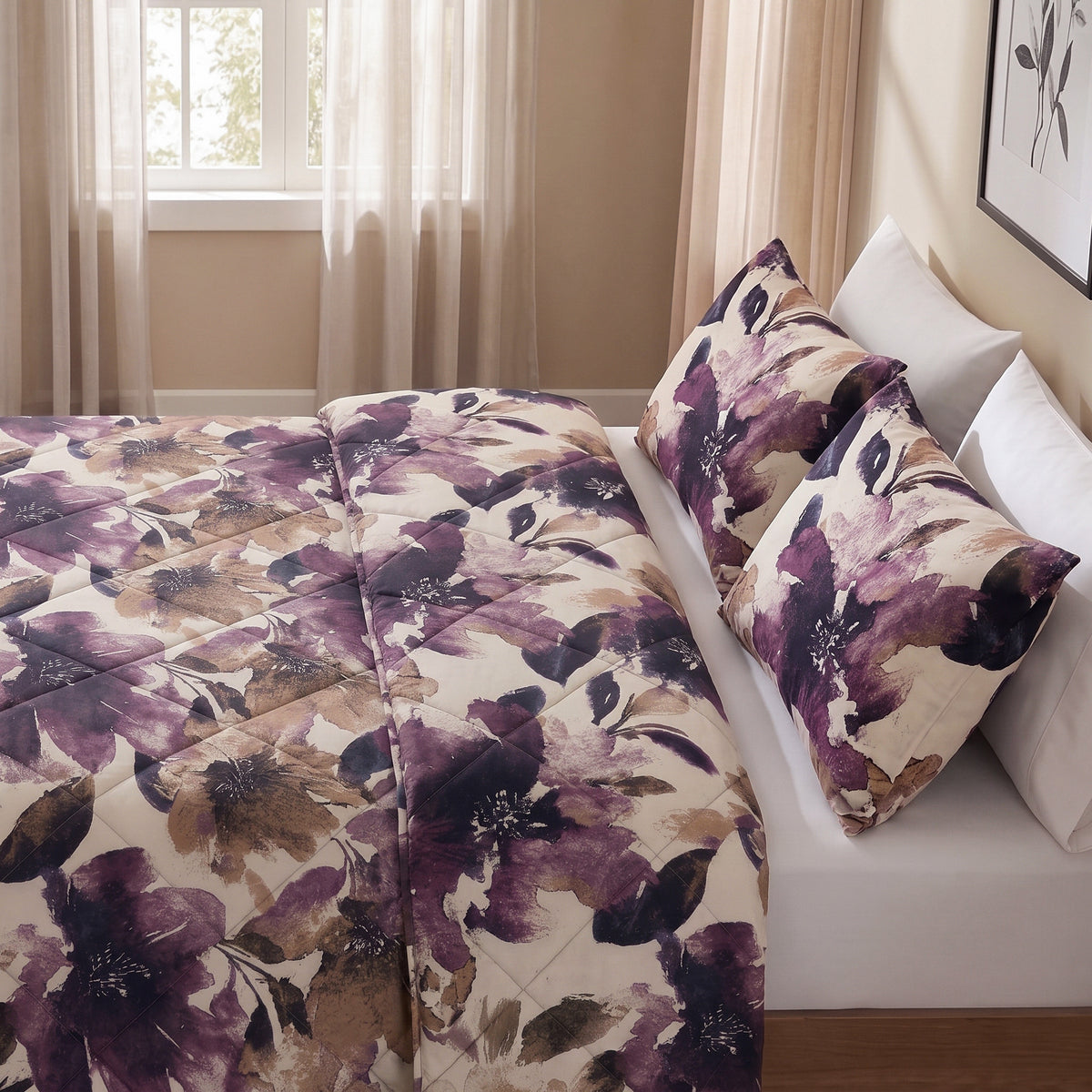 Dreamhouse lazy dekbed Lena Paars