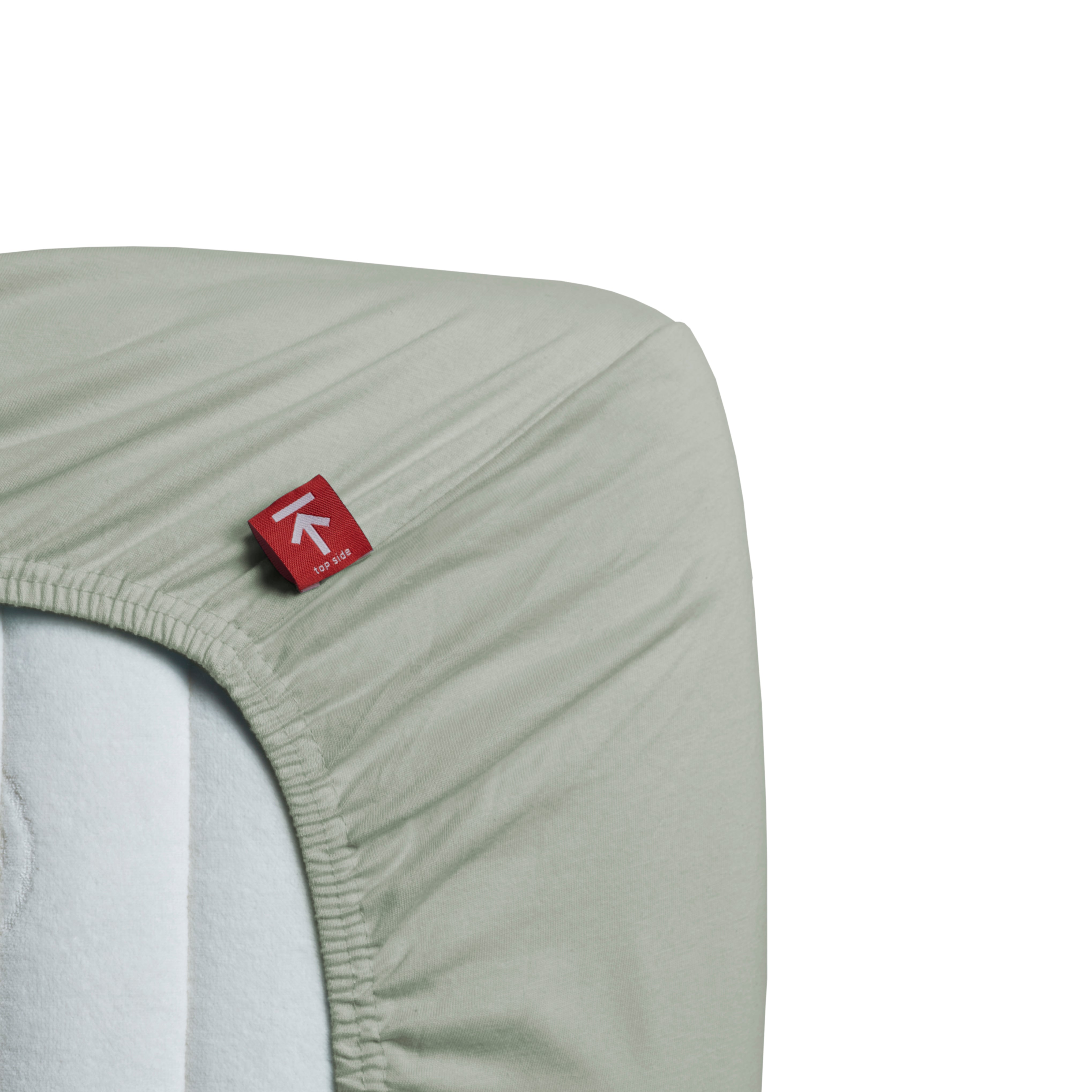 Beddinghouse topper hoeslaken jersey grijs groen