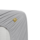 Beddinghouse hoeslaken katoen percale Lichtgrijs #maat_90 x 220 cm