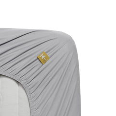 Beddinghouse Topper Hoeslaken Katoen Percale Lichtgrijs