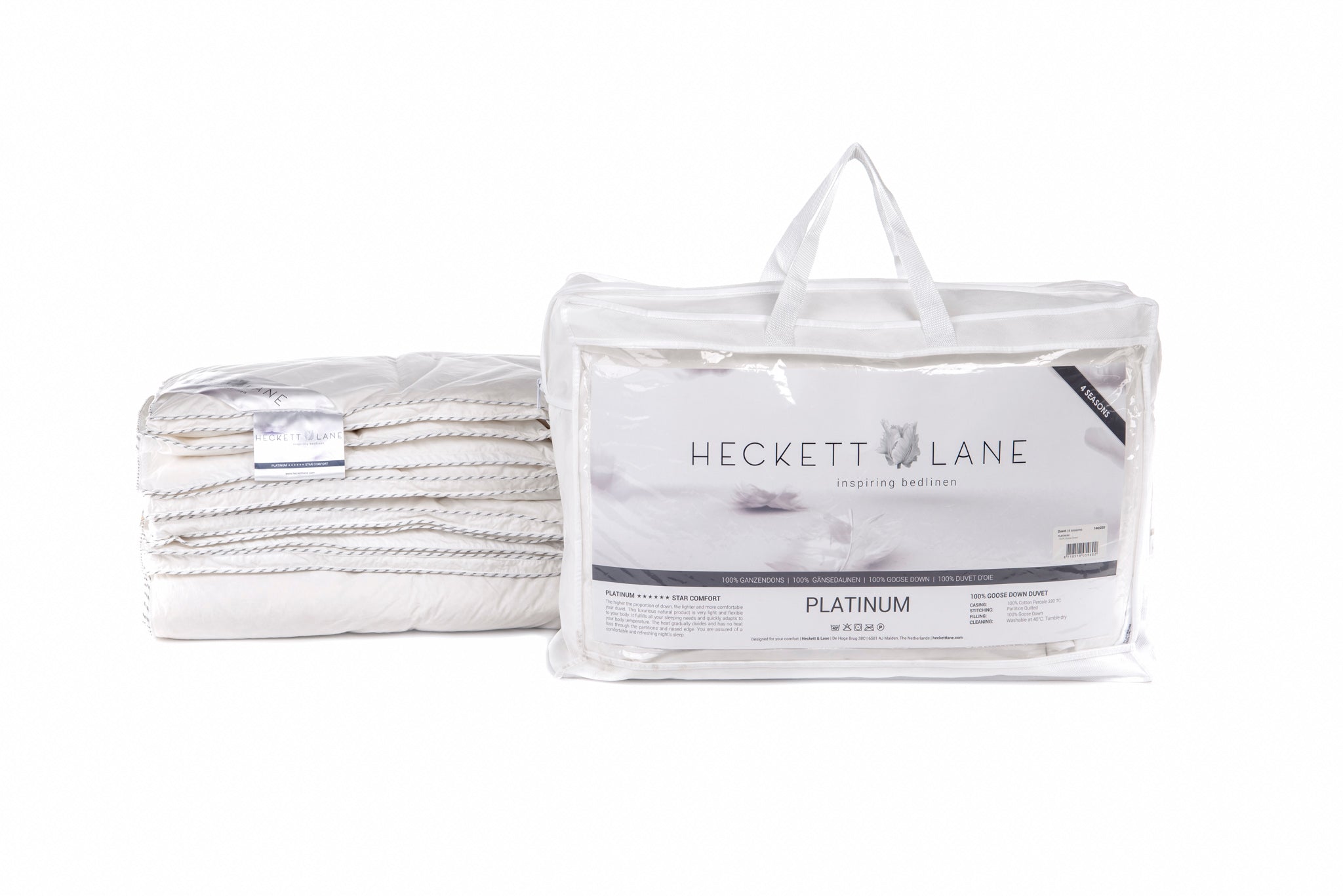 Heckettlane dekbed Platinum dons