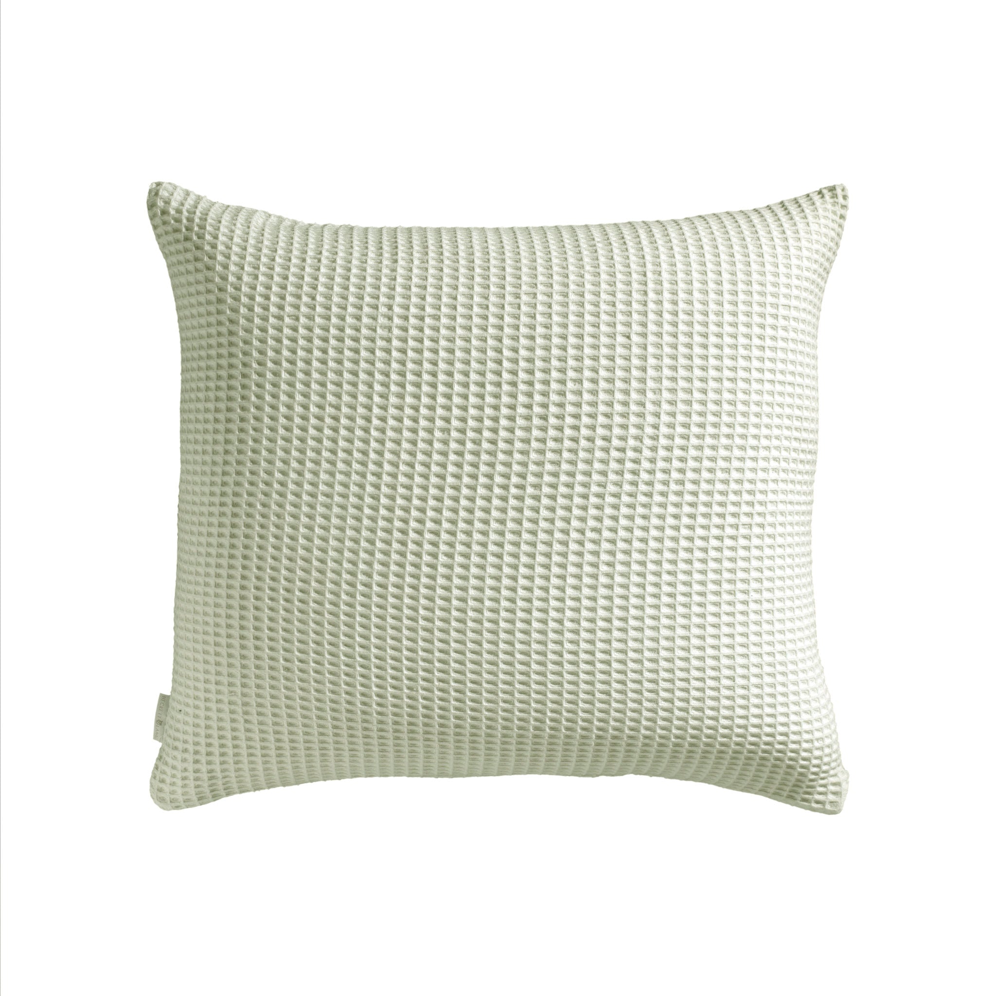 Heckettlane kussensloop Wafel Mint Green katoen