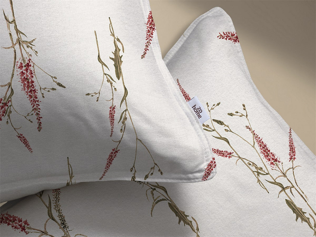 Zo Home Housse de Couette Flanelle Elodie