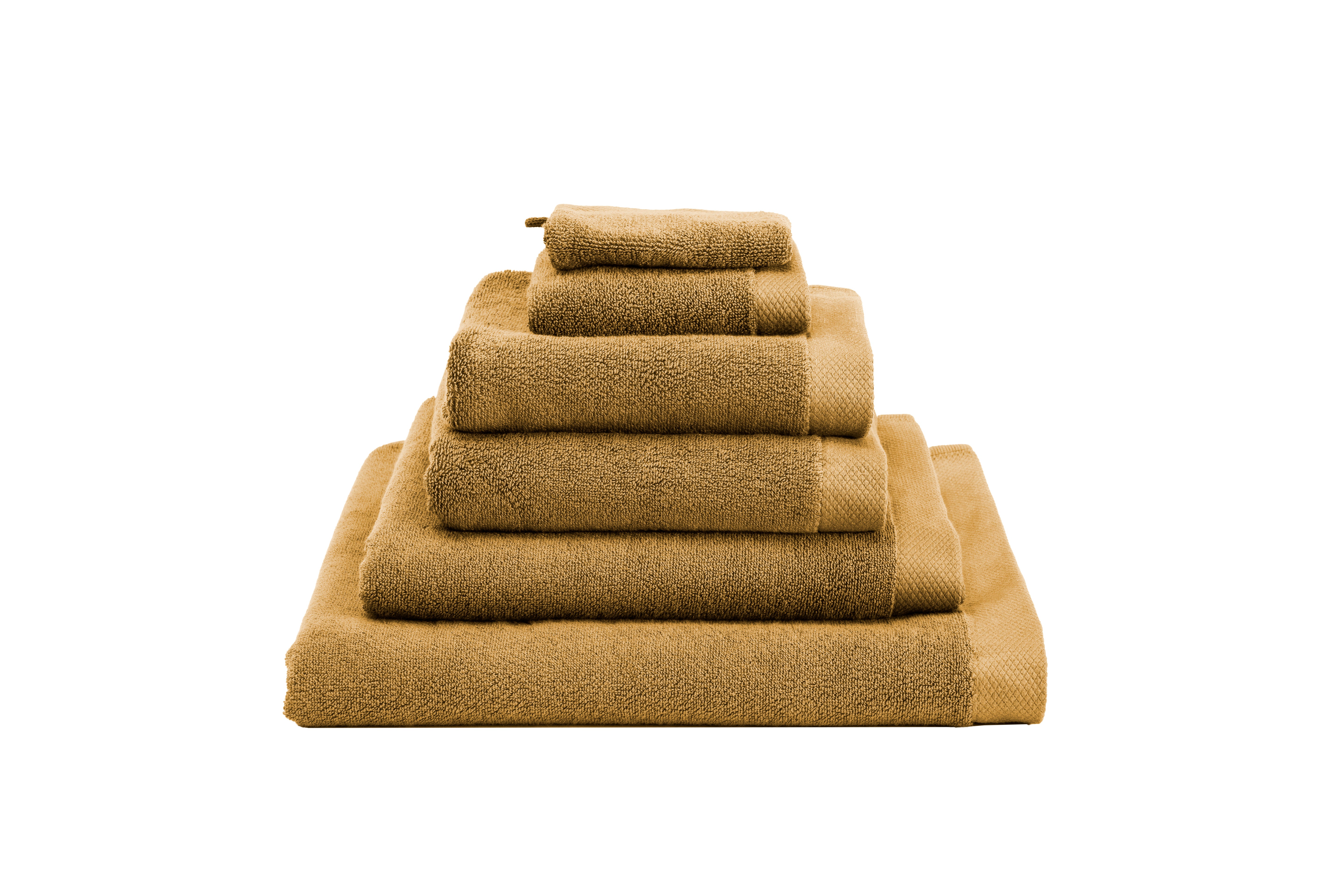 Heckettlane badtextiel Premium Ochre Yellow