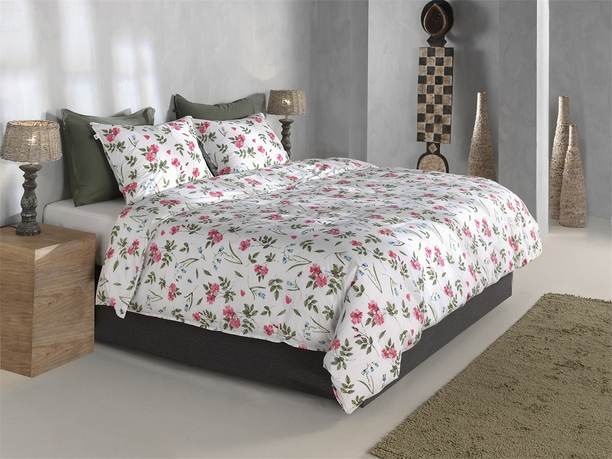 Housse de couette Zo Home en coton Sierra Blanc