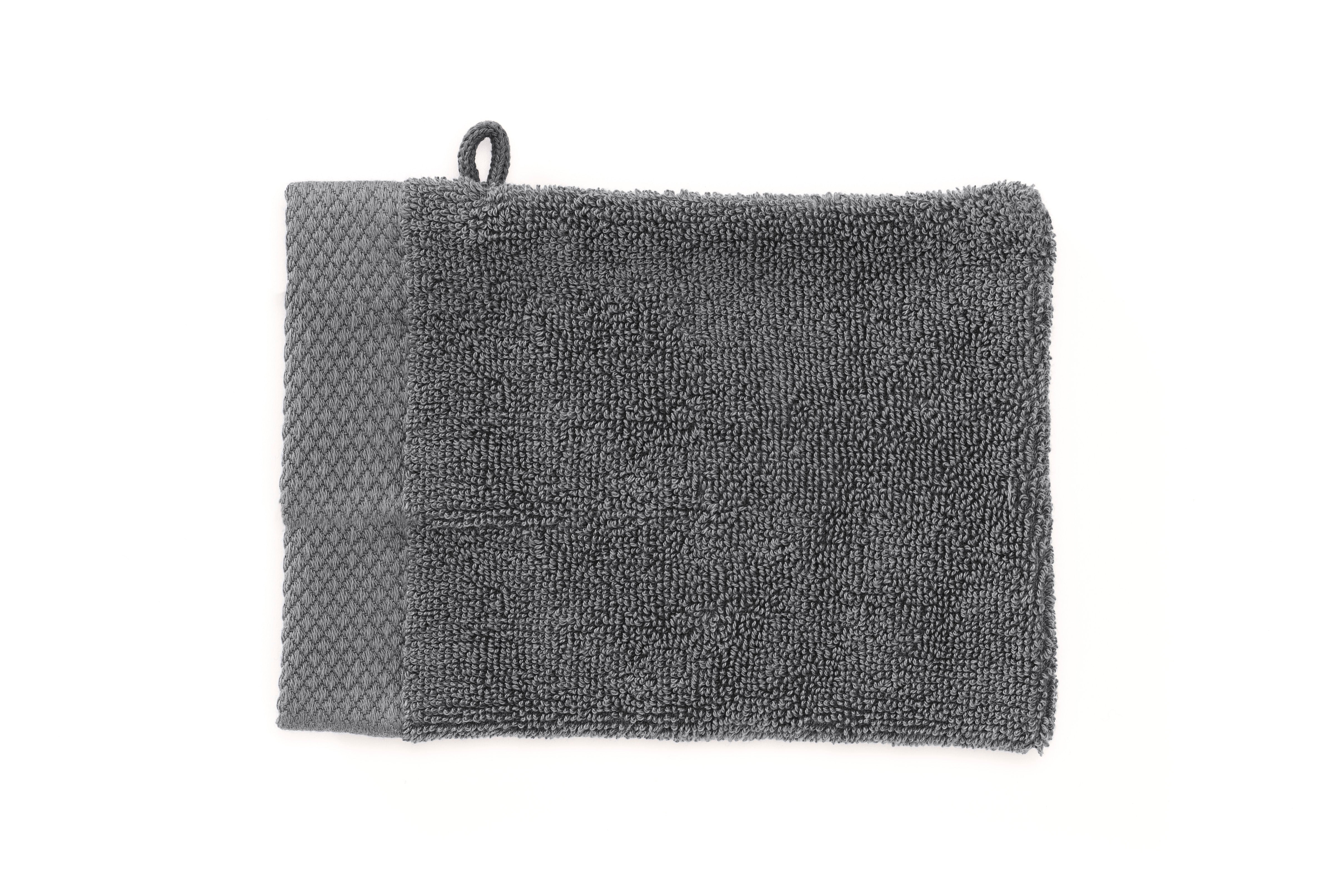 Heckettlane badtextiel Premium Classic Anthracite