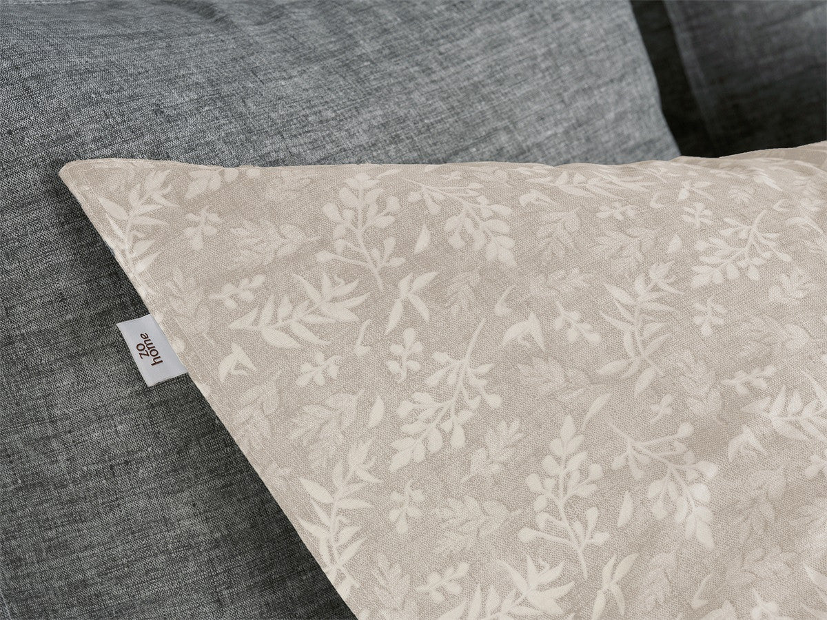 Zo Home Dekbedovertrek Katoen Petali di Lino Sandy Beige