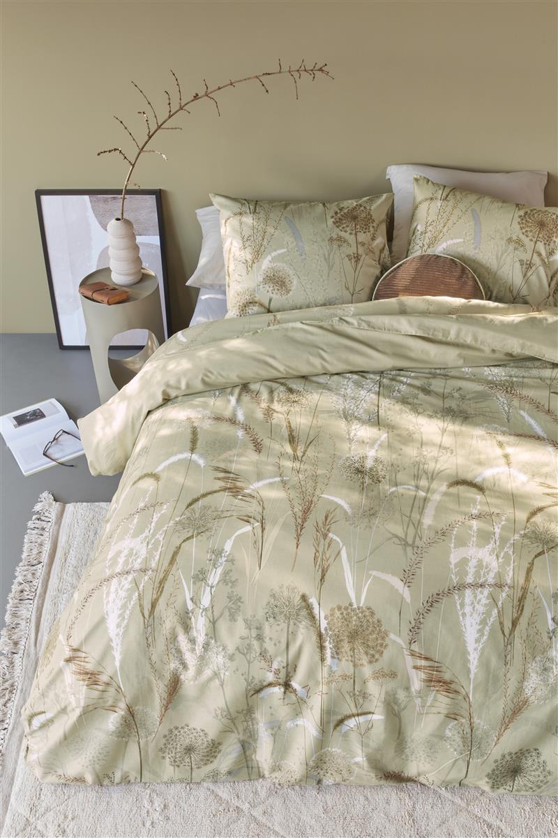 Bedinghouse Housse de couette Coton Amélie Vert