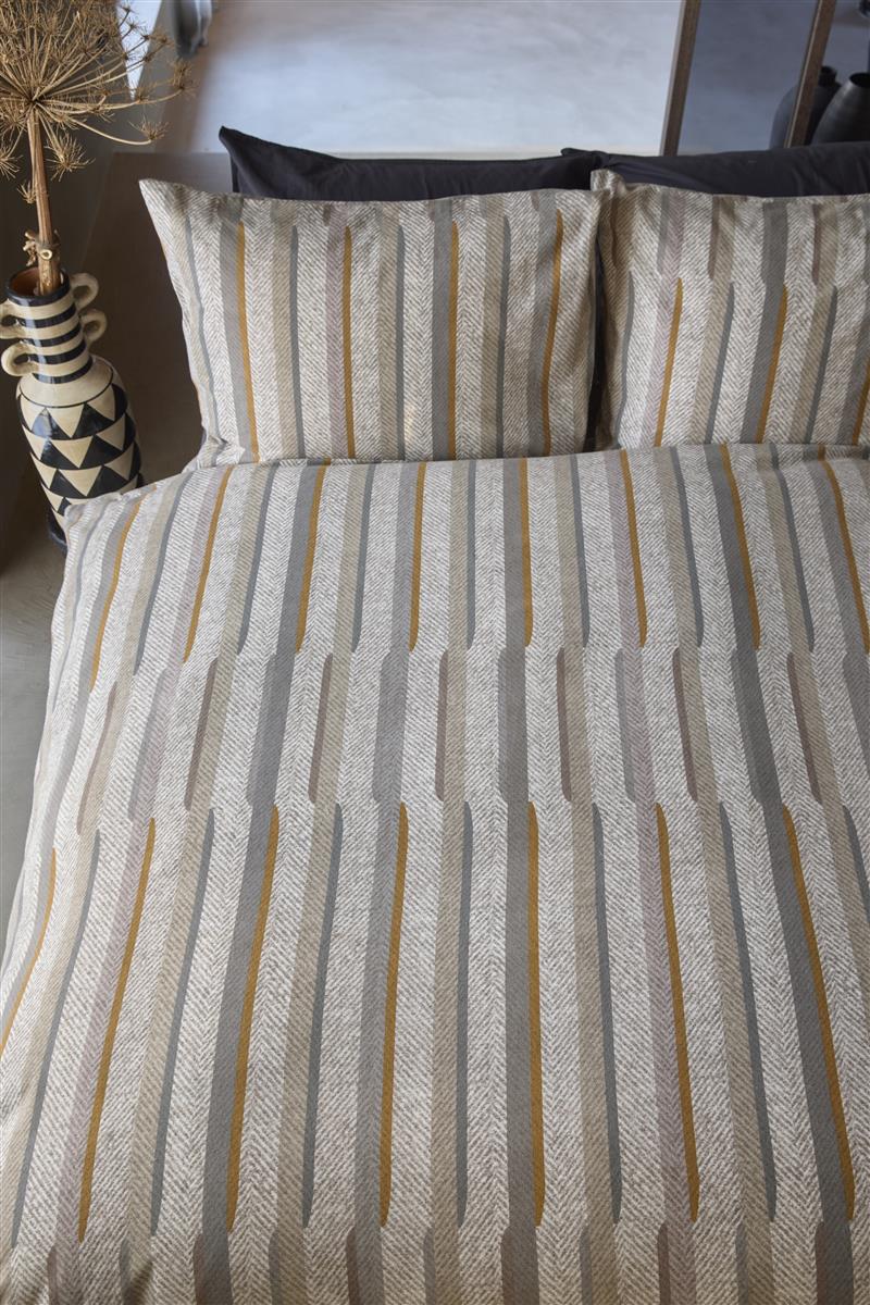 Bedinghouse Housse de couette Flanelle Annie Naturel