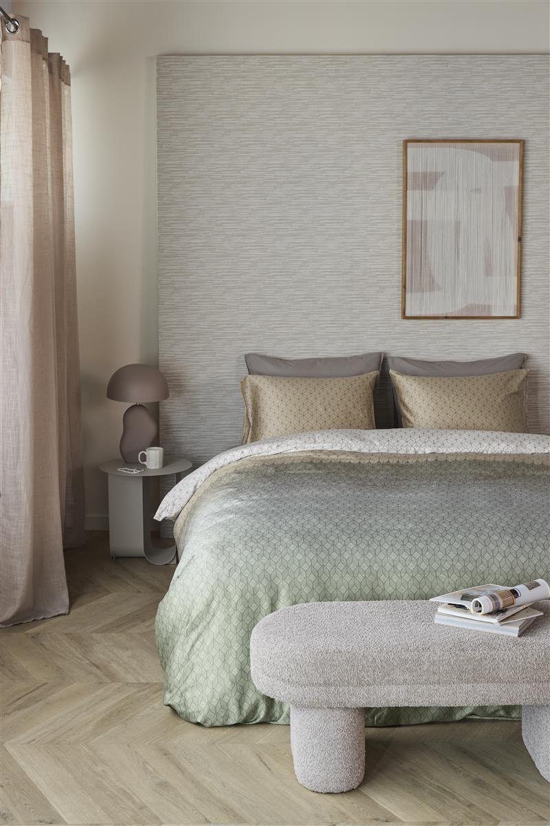 Housse de couette Beddinghouse Tencel Ariel Bleu Vert