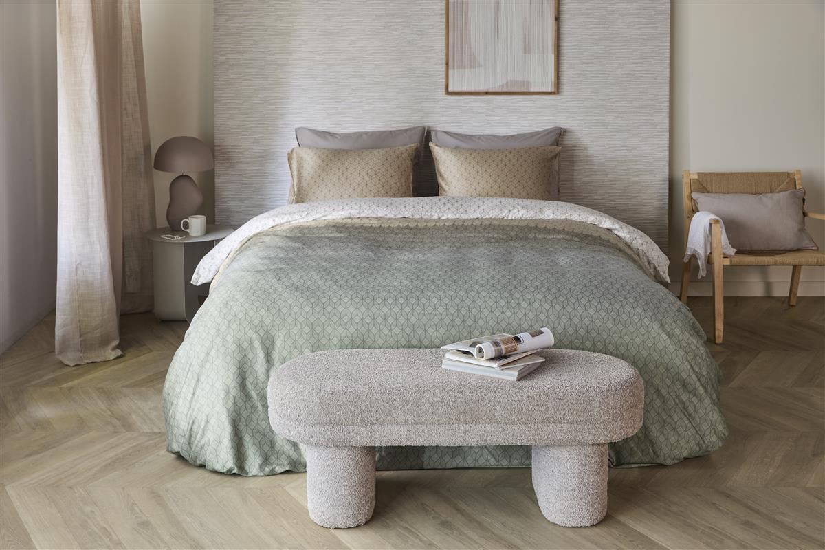 Housse de couette Beddinghouse Tencel Ariel Bleu Vert