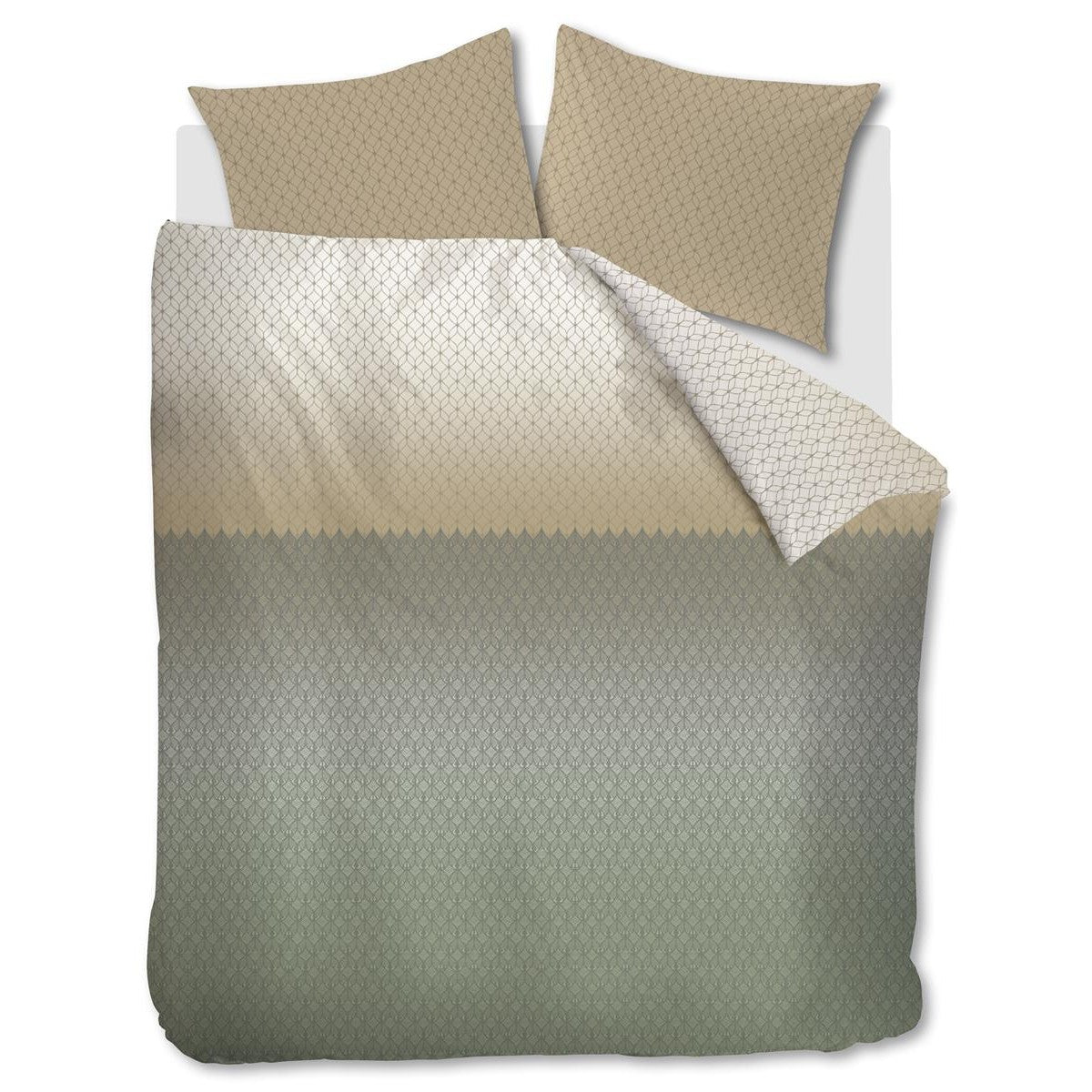 Housse de couette Beddinghouse Tencel Ariel Bleu Vert