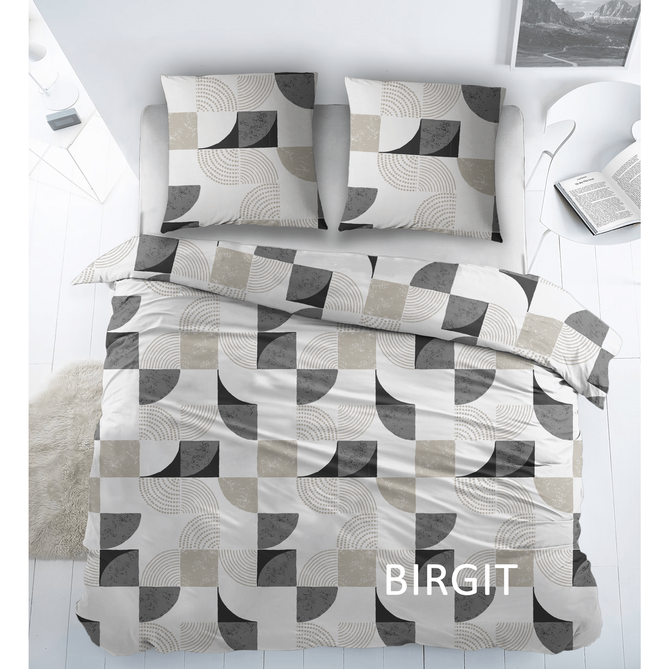 Ensemble de draps en coton Sleepnight Birgit
