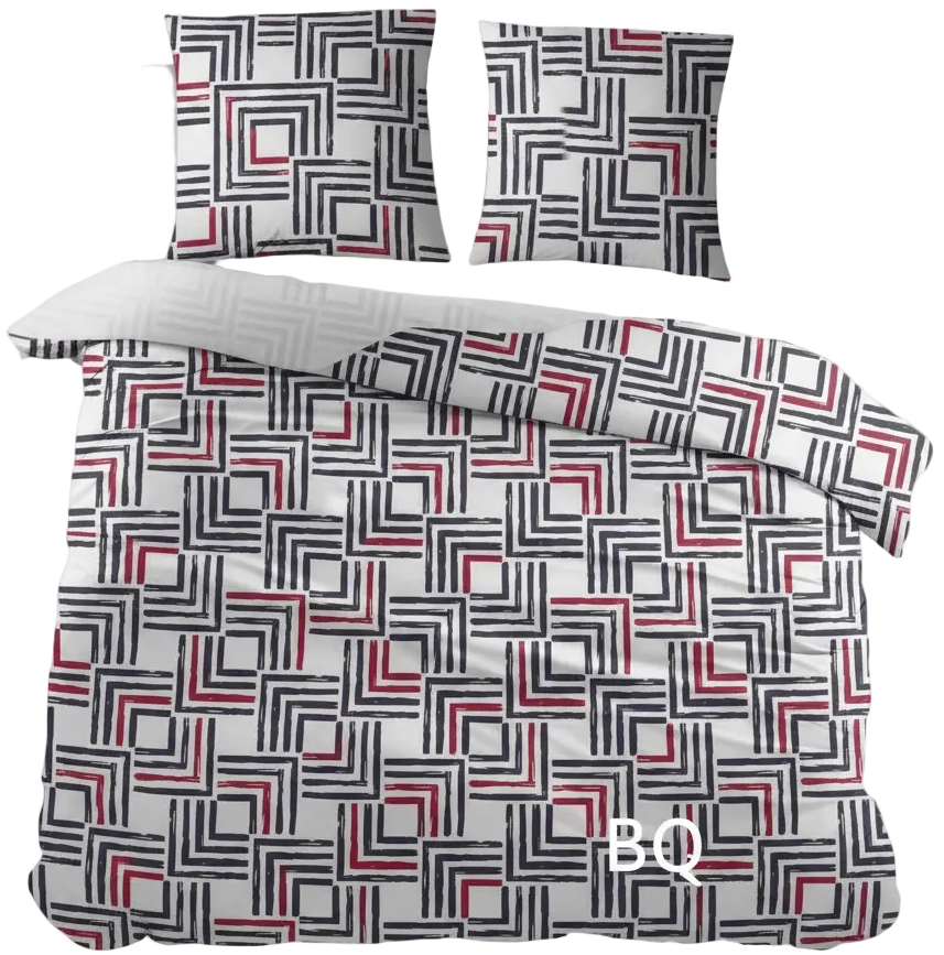 Sleepnight Dekbedovertrek Katoen Birgit Bleu