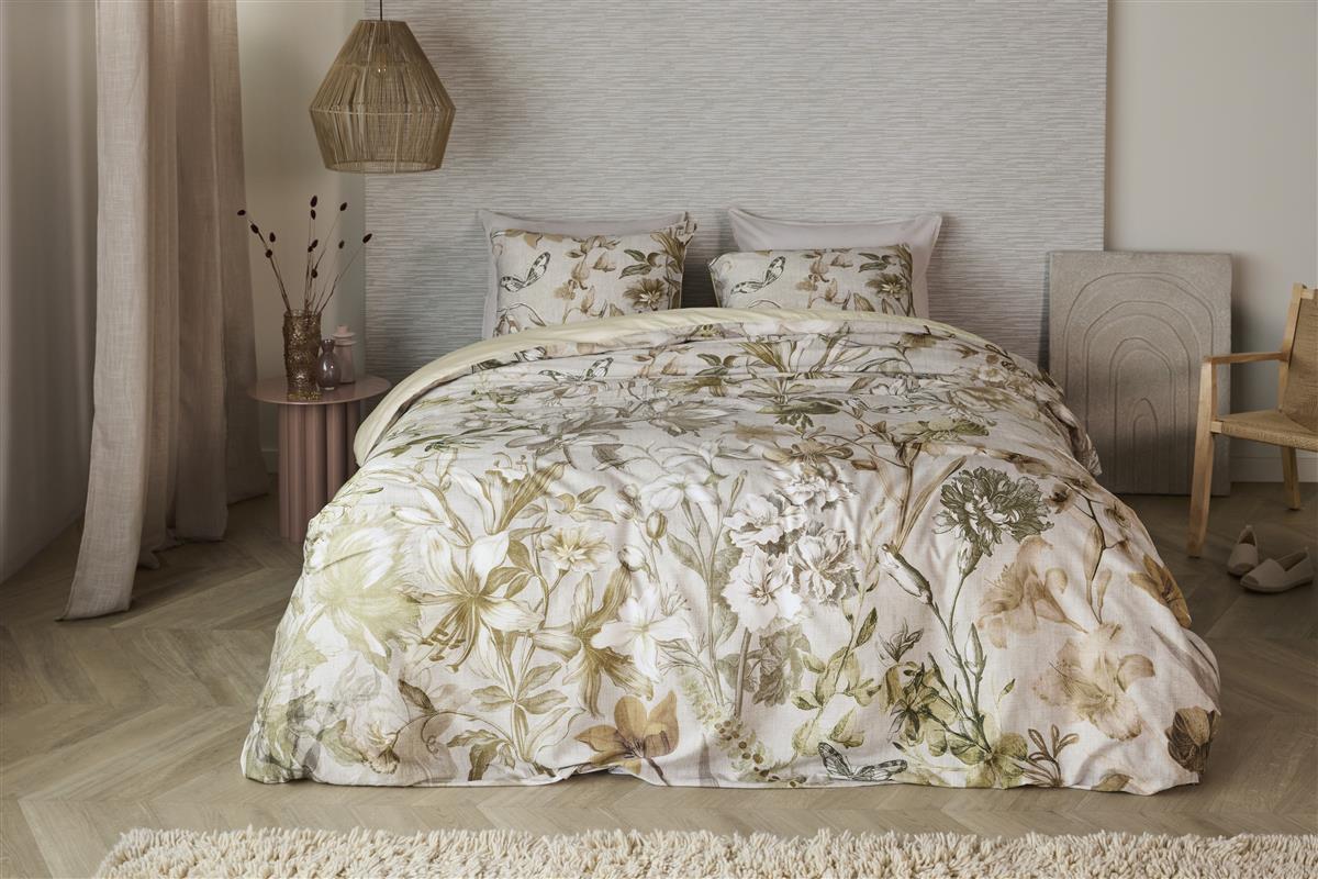 Beddinghouse Bettbezug Satin Bronte Natur