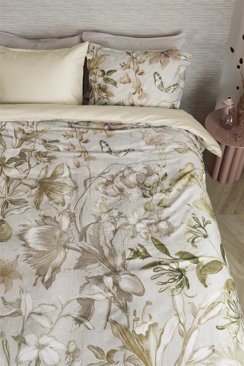 Beddinghouse Bettbezug Satin Bronte Natur