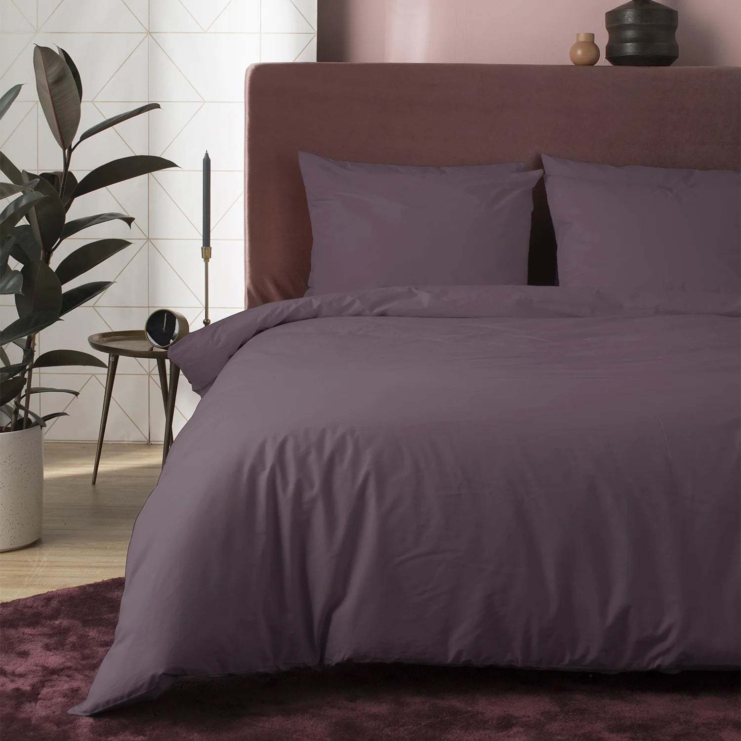 Cinderella Dekbedovertrek Katoen Weekend - Paars