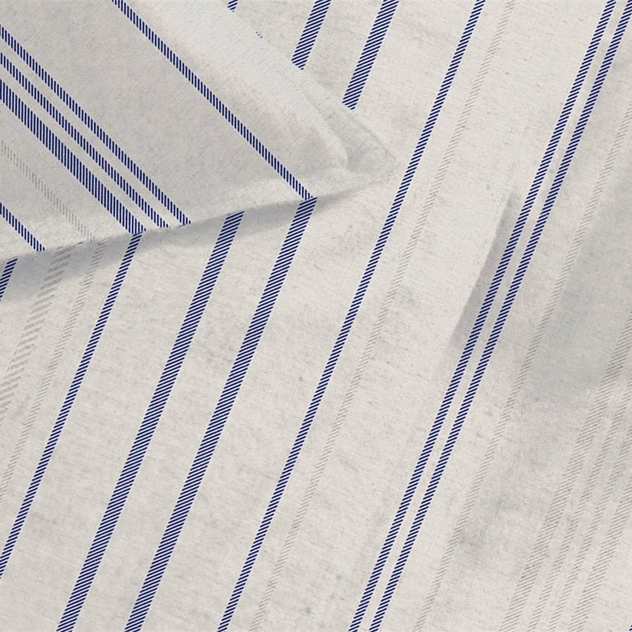 Housse de couette Heckettlane en flanelle Mattia Grey