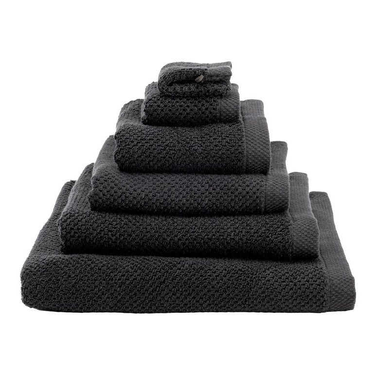 Heckettlane Bath Textiles Grant Classic Nuit Noir