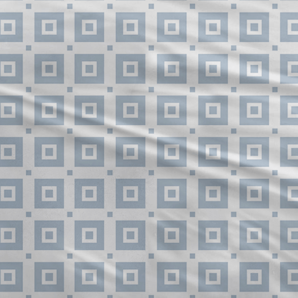 Ensemble de draps Sleepnight Coton Caroline Bleu