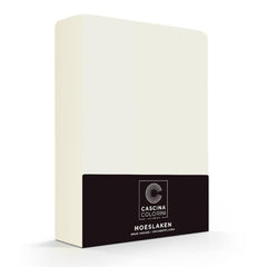 Cascina Colorini Hoeslaken Hoek 45cm Percale - Ivoor
