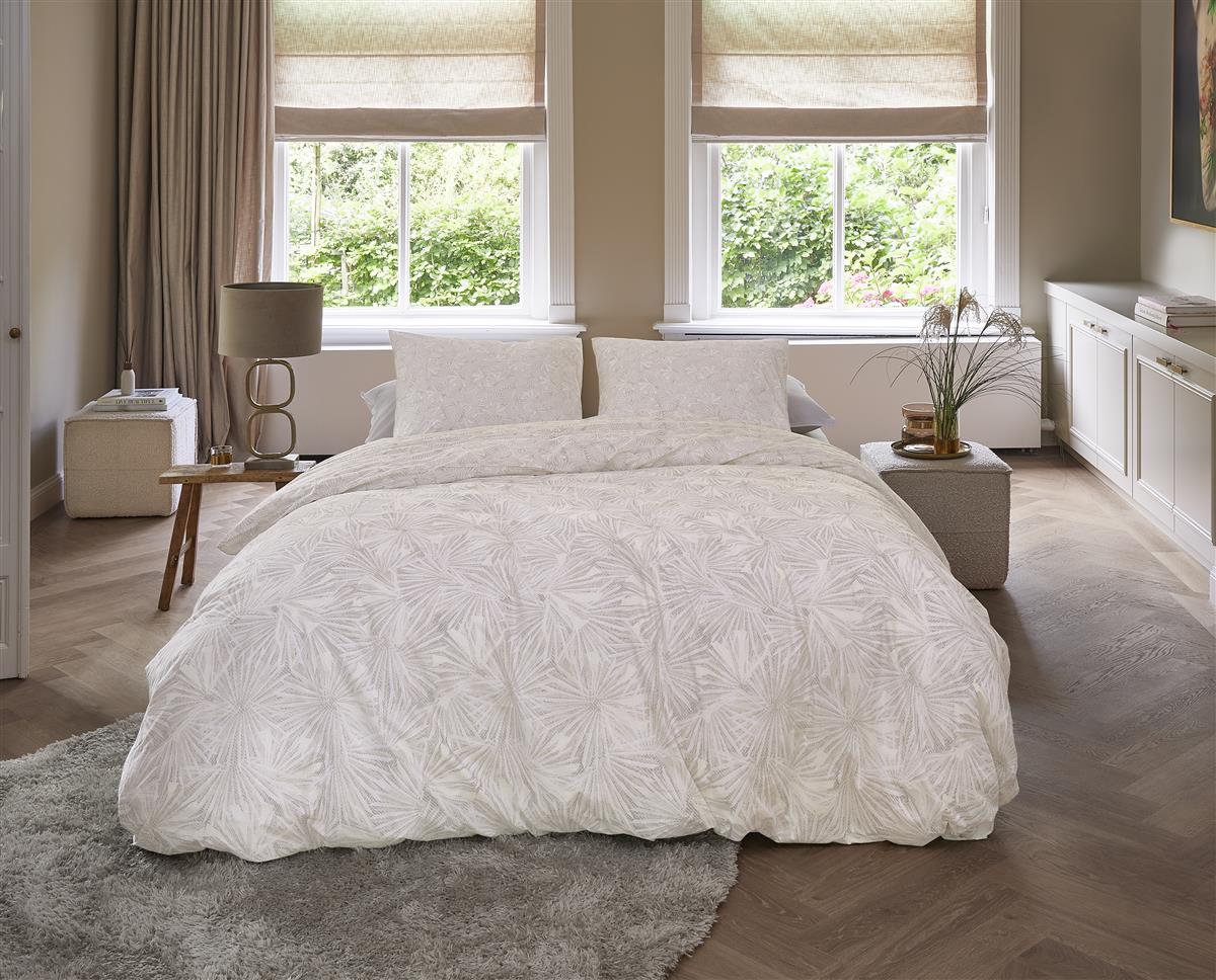 Housse de couette Beddinghouse en coton Casey naturel