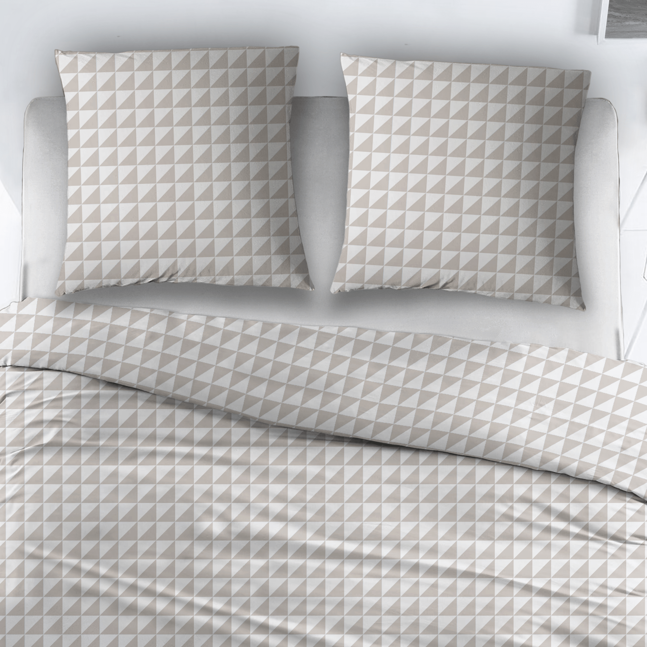 Housse de Couette Sleepnight Coton Chanel Beige