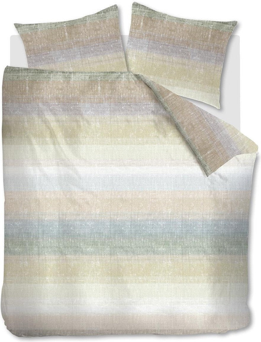 Housse de couette Ariadne at Home en coton, coloris bleu et vert