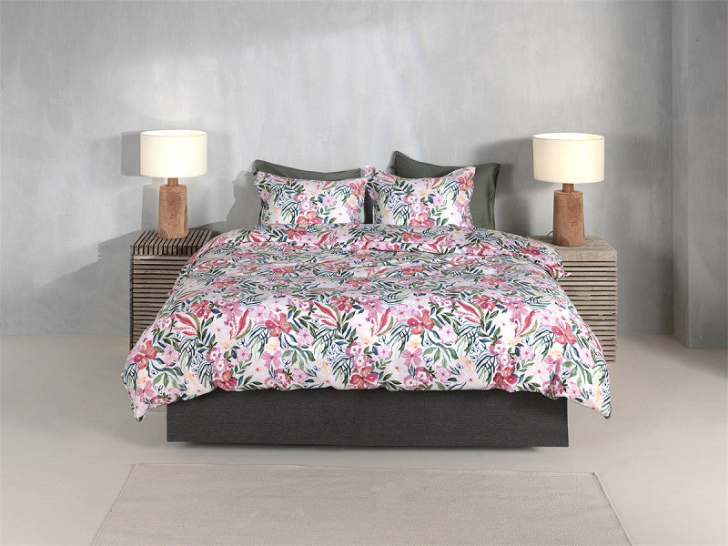 Zo Home Housse de Couette Satin Evita Multi