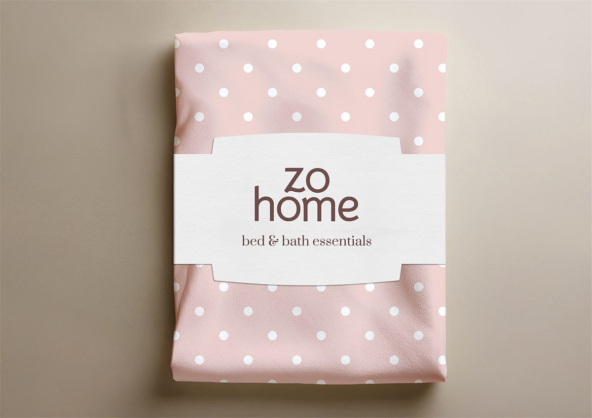 Zo Home Dekbedovertrek Katoen Punta di Cotone Crystal Pink