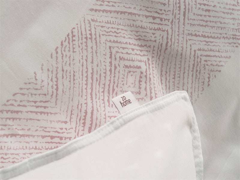 Zo Home Housse de Couette Satin Tratti di Satinado Shady Rose